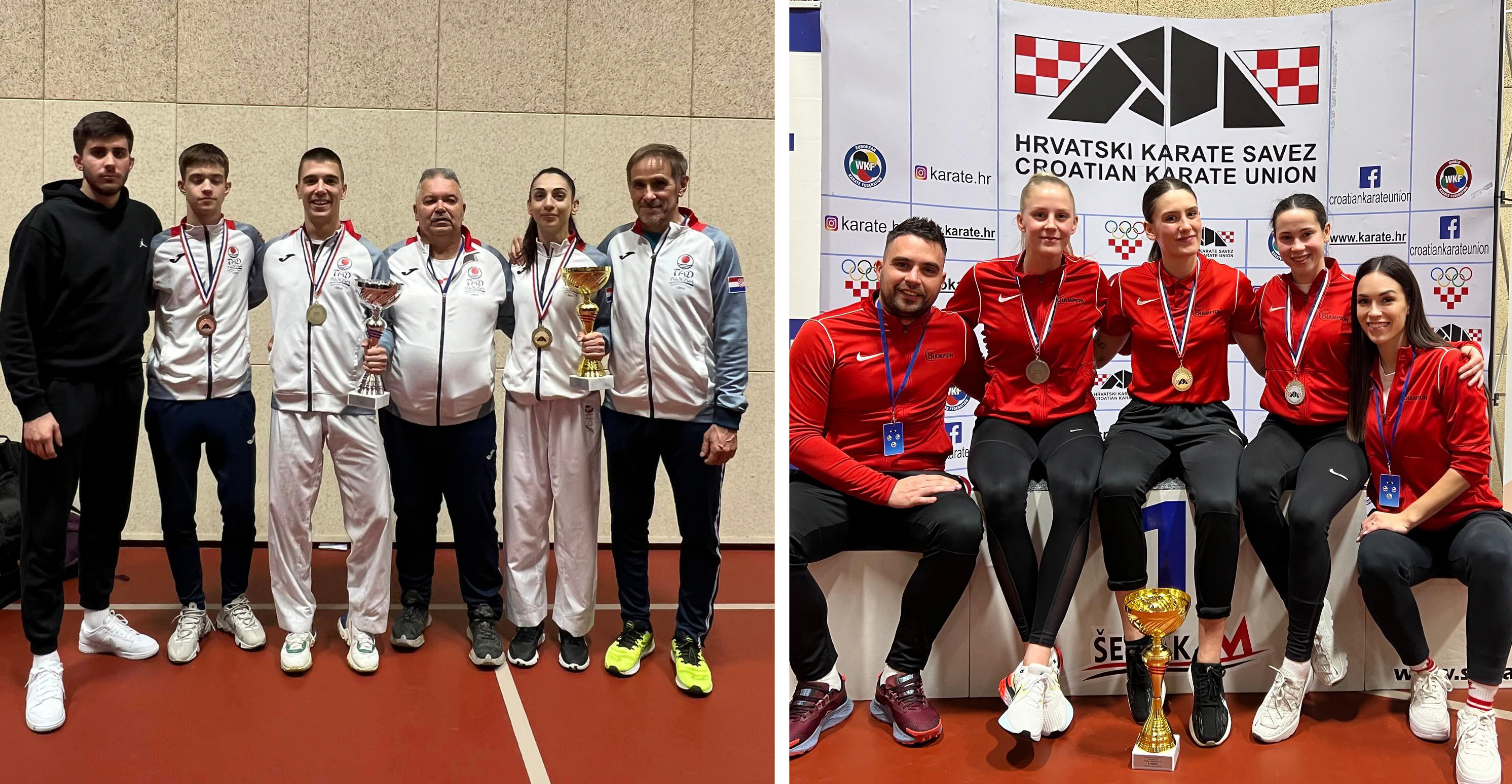 Tri osvojena zlata, dva srebra i jedna bronca riječkim karatistima i karatisticama